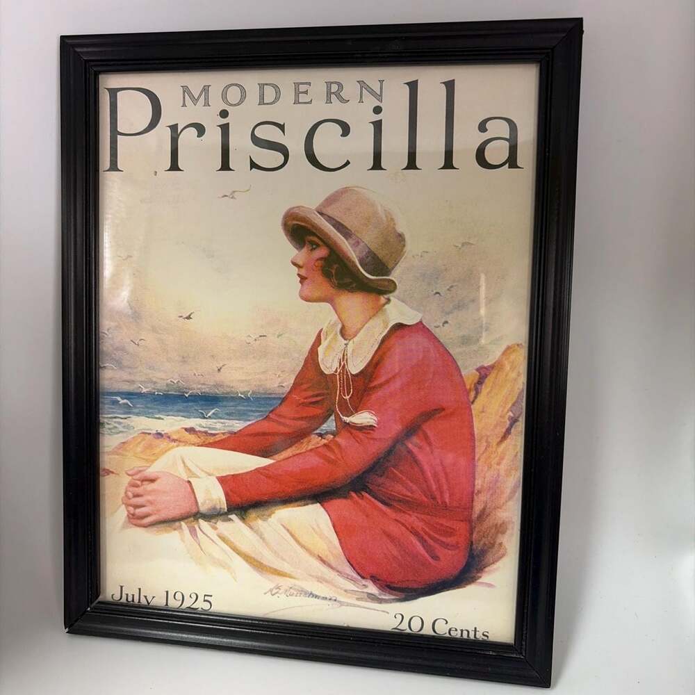 Modern Priscilla Vintage Reproduction of Modern Priscilla July 1925 Magazine